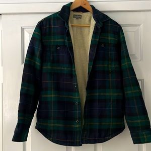 LL Bean Signature Sherpa-lined flannel